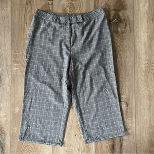 Urban Outfitters Urban Renewal Remade Slouchy Plaid Crop Pant